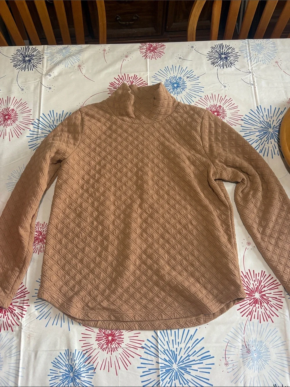 J CREW QUILTED TOP